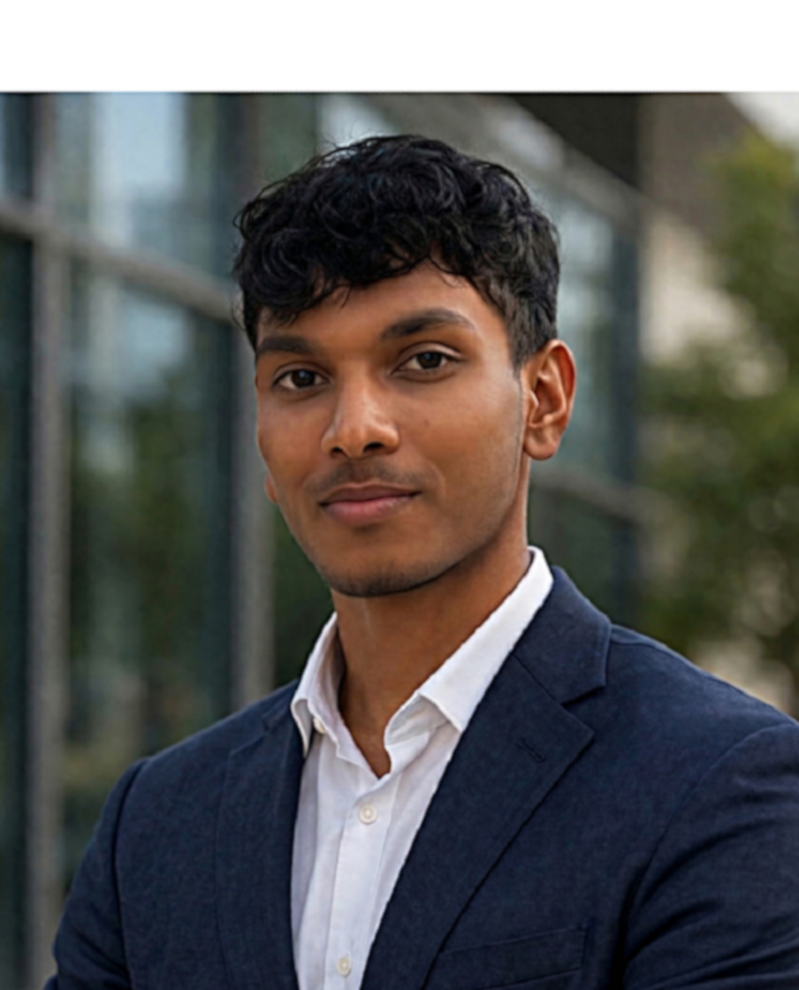 Portrait of Usmaan Imran, team member 2