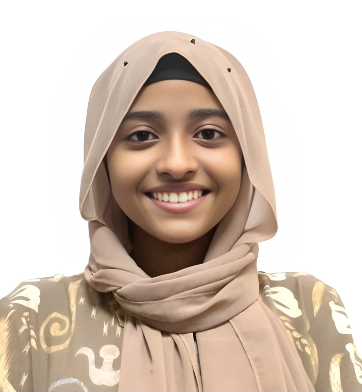 Portrait of Zehna Anas, team member 4