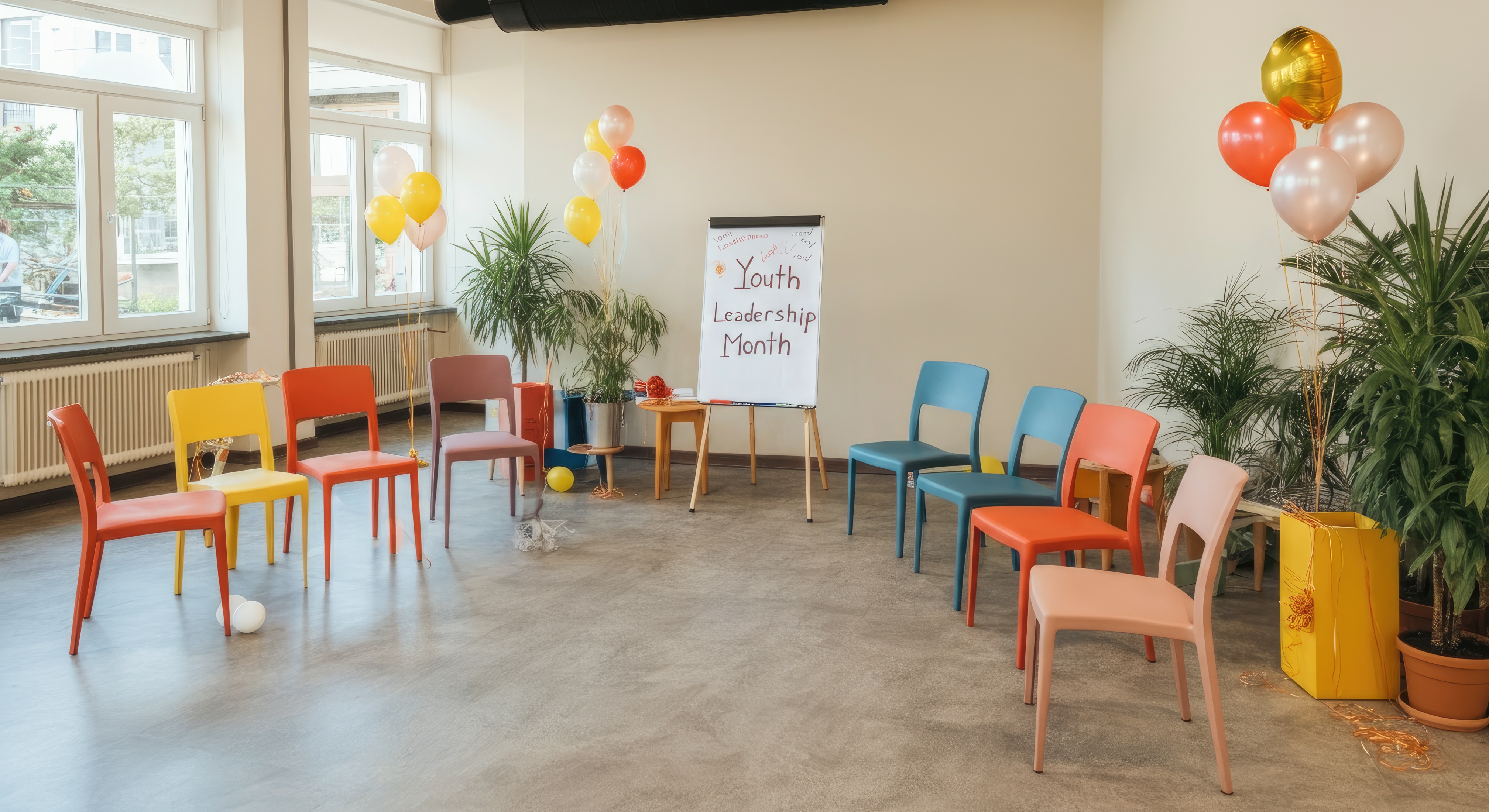 Young people in discussion representing civic participation and peaceful dialogue